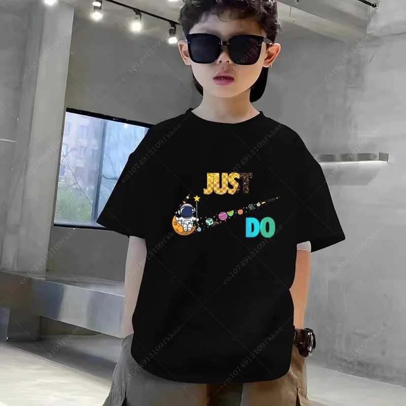 2024 New Summer Baby Boy Kavay T-shirt Childrens Clothing Top Girls Clothing Youth T-shirt Camisetas Top Free Delivery Cotton ShirtW240718