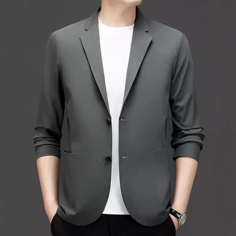 K769 Men&#039;s British Wedding Groom Suit - Classic Business Casual Attire for Best Man