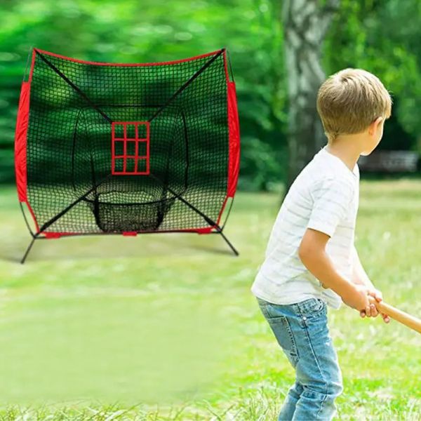 Baseball Softball Practice Net Portable Hitting Pitching Batting Training Net Baseball Backstop Net Training Net For Hitting