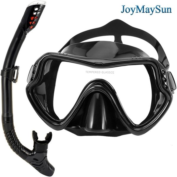 Diving Masks JoyMaySun Professional Snorkel Diving Mask and Snorkels Goggles Glasses Diving Swimming Easy Breath Tube Set Snorkel Mask 23051