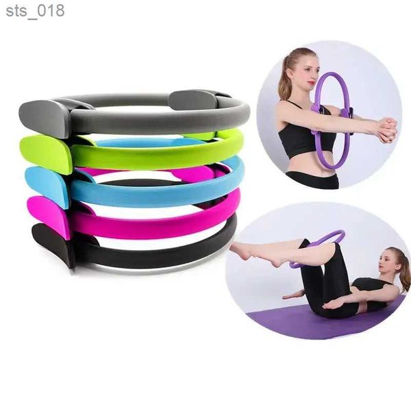 Accessories 1 brand new yoga fitness ring circular Pilates womens exercise home resistance elasticity gym accessories H241105