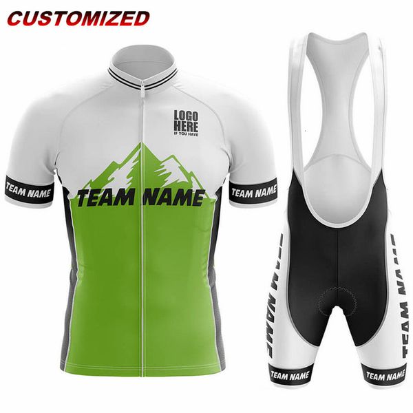 2023 Customization Team Cycg Jersey Set Men Bicycle Maillot MTB Racing Ropa Ciclismo Summer Quick Dry Bike Clothing