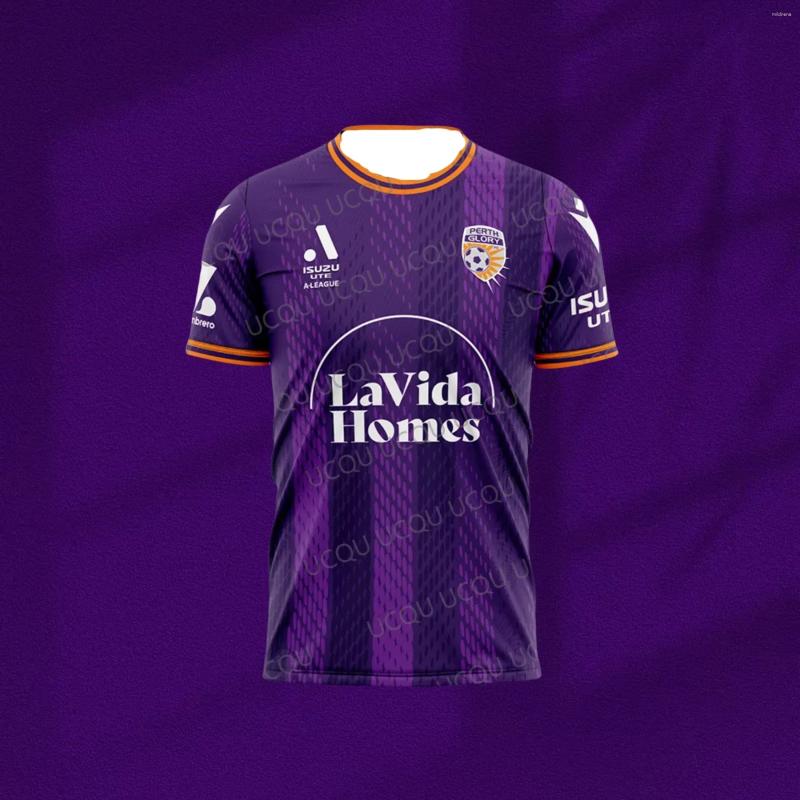 Men&#039;s Sleepwear Arriavl Perth Glory 24-25 Adults Home Mens Oversized 3D Printed Tops