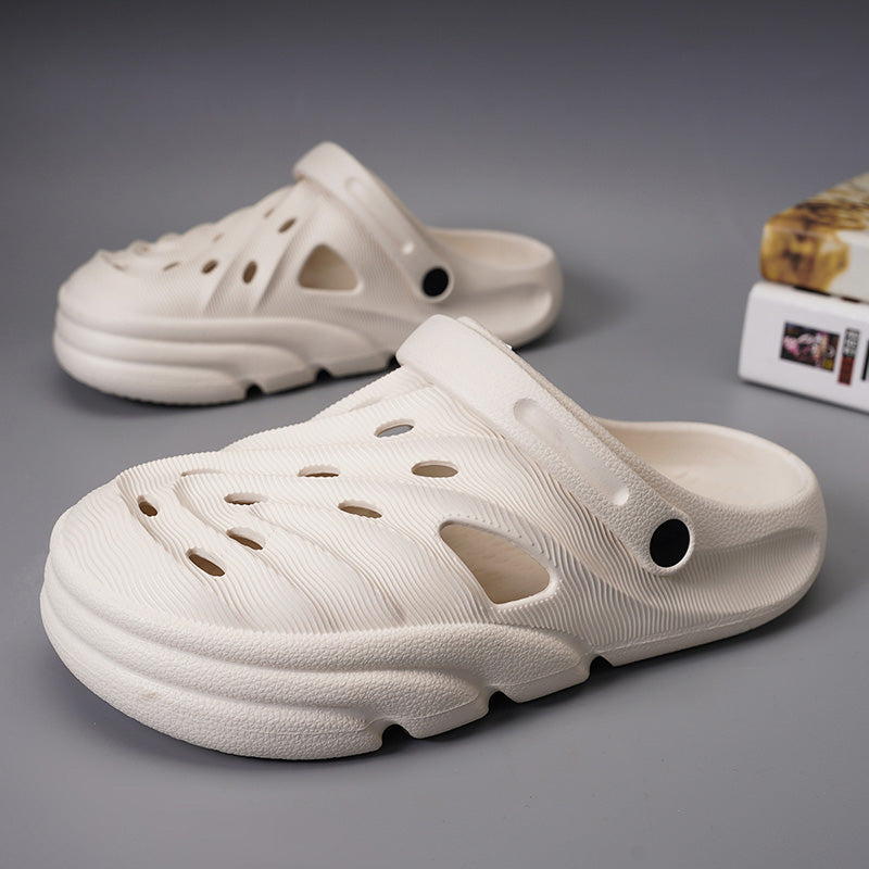 Men Sandals Slippers Outdoor Beach Comfortable Soft Sole Clogs Fashion Men Casual Shoes Garden Shoes Men Outdoor Sandals Slipper