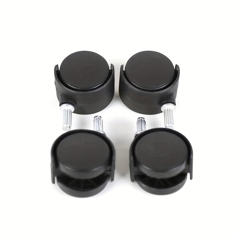 TEMU Universal Casters 1.5 - 4 , Plastic , Straight Tooth Rod, Compatible , Air Conditioner, Fan, And Bin