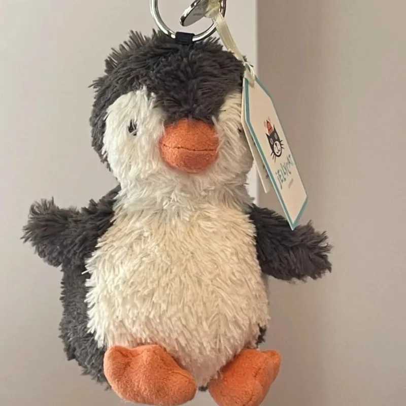 New Sell Jelly Cat Peanut Penguin Bag Decoration Plush Toy Gift Keychain Cute Doll Pendant Lovely Penguin Dolls For ChildrenXJ250627