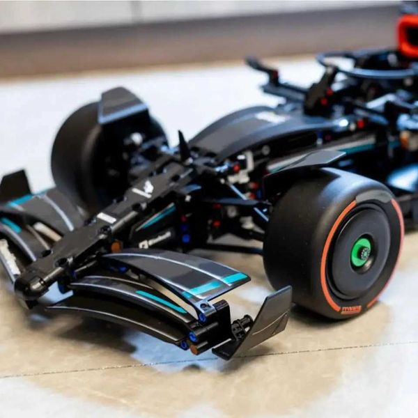 Excluding Building Blocks4PCS Tyre 4410 Hot Melt Tires Compatible 42171 42141 F1 CADA Car MOC Brick Technology Accessories Toy C250118