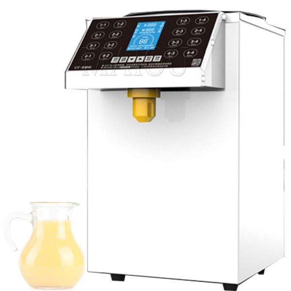 Stainless Steel 220V Quantitative Fructose Machine Syrup Fructose Dispenser for Bubble Tea Boba Tea Shop