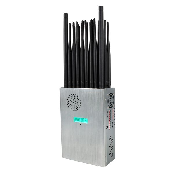 Bloqueadores superpotentes de cocodrilo, 28 bandas, para GPS, GSM, CDMA, LTE, 2G, 3G, 4G, 5G, WIFI, LOJACK LORA, VHF-UHF, RC315Mhz, 433Mhz,
