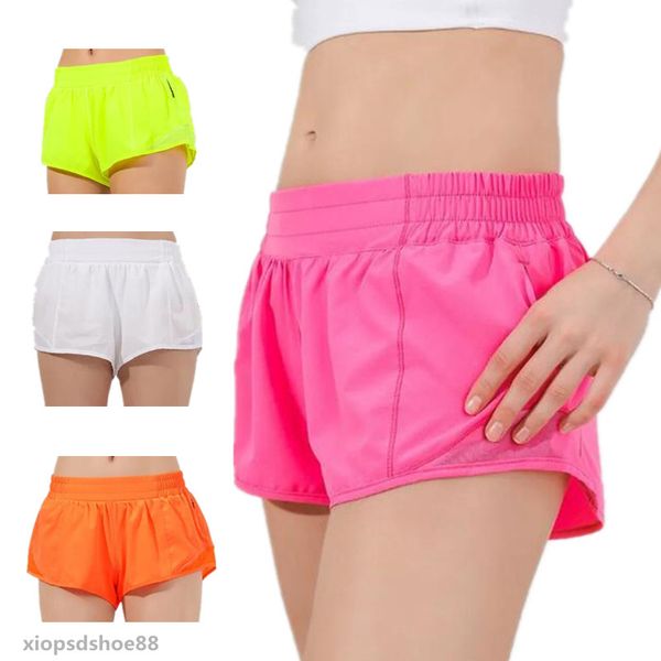 2024 Yoga pants Women&#039;s Yoga Shorts Outfits Exercise Fitness Wear Elastic Running Pants with Pockets Quick Dry Ride Pants Sports Shorts