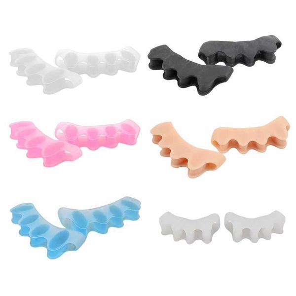 Toe Separators Dividers Tools Five Holes Hallux Valgus Corrector Orthopedic Hammer Straightener Spreader for Foot CareT250120