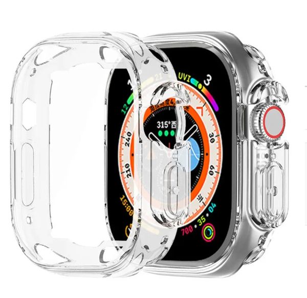 For Watch Ultra 2 Series 9 45mm 49mm Smart Watch Series S8 S9 Smartwatch Sport Watches Strap Box Protective Cover Case