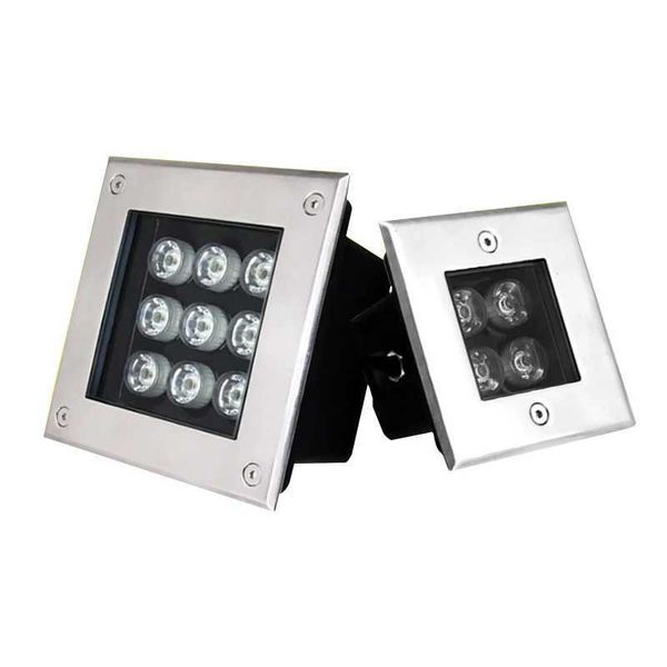 LED Underground Light 3W 5W 10W Waterproof Floor Lamp Outdoor Ground Spot Landscape Garden Path Buried Yard 85-265V DC12V IP68 CL240813