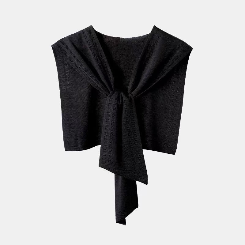 T1134 new spring and summer knitted purple small shawl female outerwear air-conditioned room jacket shoulder