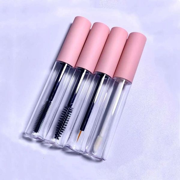 1.5Ml 5Ml 10Ml Empty Pink Cap Mascara Eyelash Tube Lip Gloss Bottle Packaging Lipgloss Container