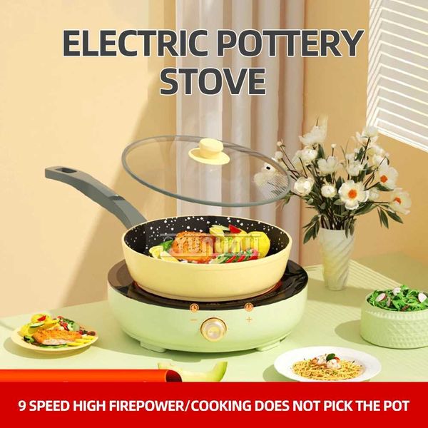 Portable Induction Cooker 2000W Circular Induction Cooker Household Teapot B240907