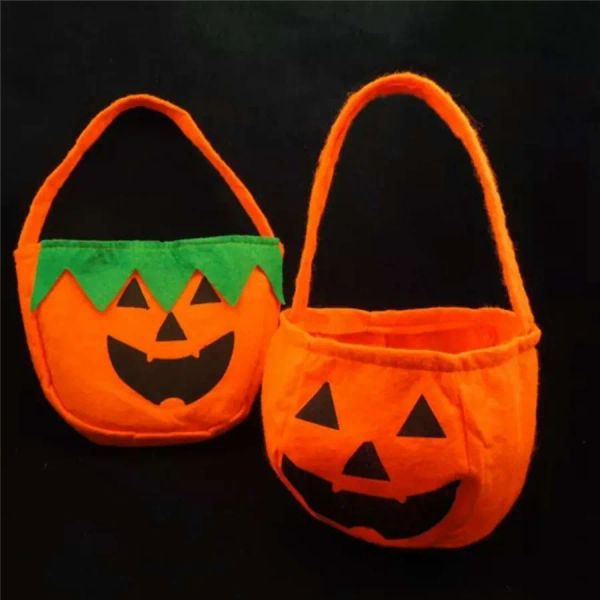 Pumpkin Hallowmas Sac Gift Bags Drawstring Candy Bag Tric Or Halloween Party Favor 921