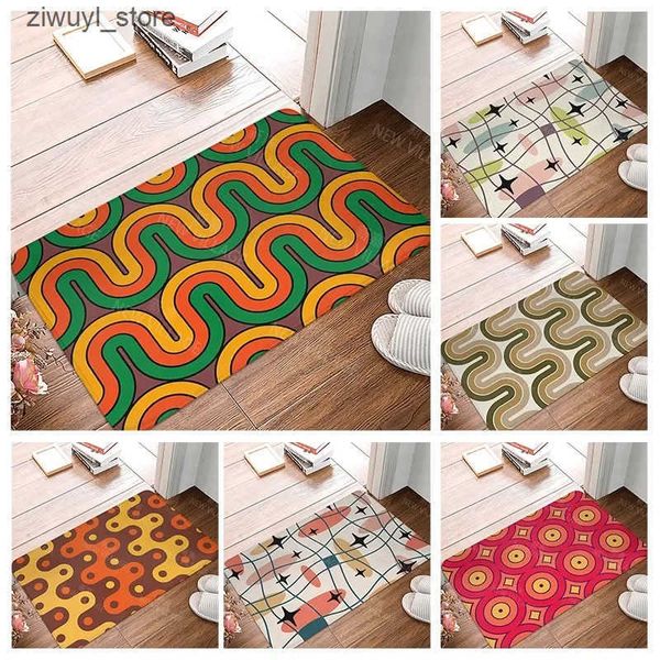 Carpets Anti-slip Bath Mat Bathroom Small Rug Shower Mat Home Decor Door Mat Kitchen Mat Bedroom Entrance Room Mats Floor Carpet vintage L24