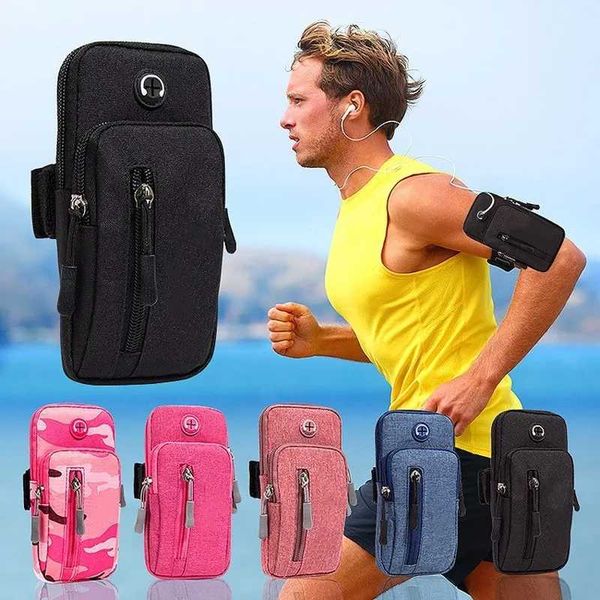 Waterproof Sports Armband Phone Case For IPhone For Samsung For Huawei Universal Sport Phone Case Arm Band Running Bags M240905