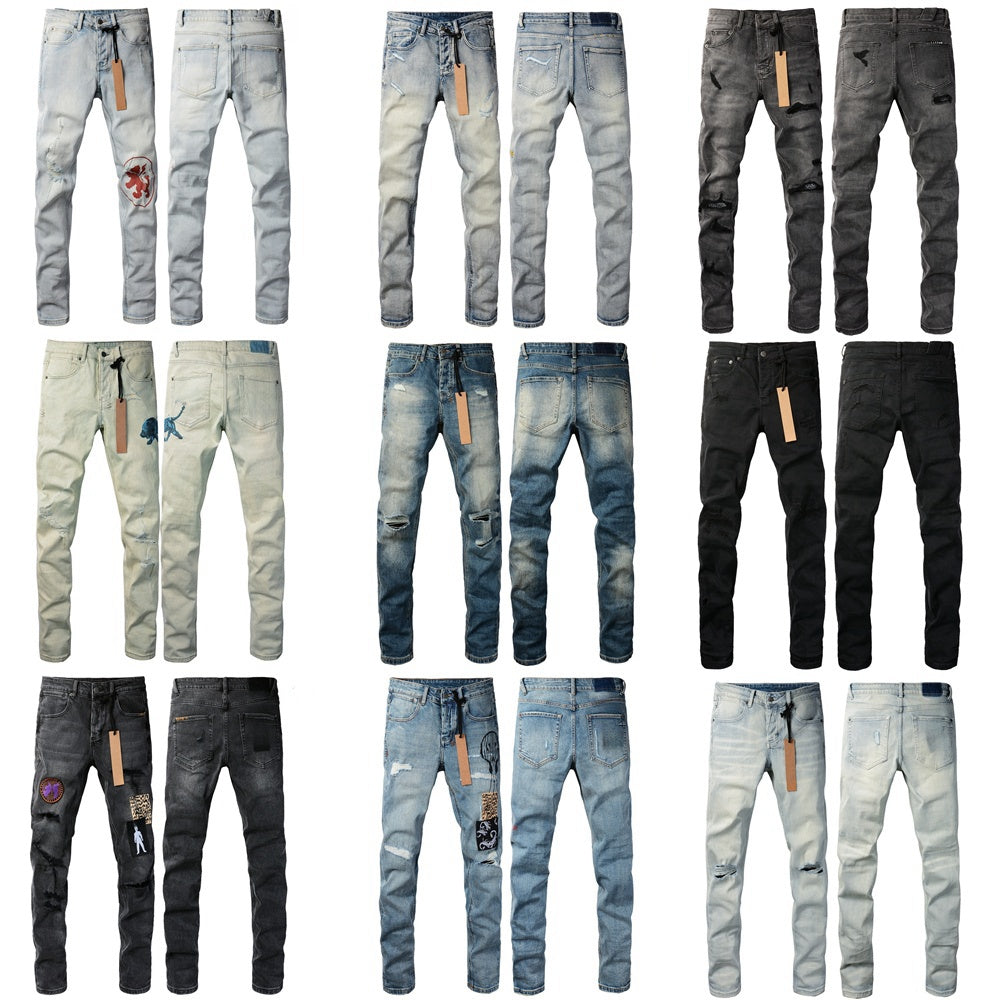 ksubi jeans designer jeans for mens pants men jeans jean true to size straight zipper fly hole cotton casual outdoor hip hop streetwear fashion blac