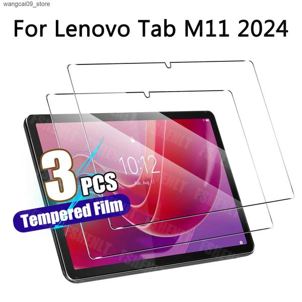 Tablet PC Protectors Screen Protector 11 Inch 9H Hardness Anti-Scratch High Definition Tempered Glass for Lenovo Tab M11 2024 J241216