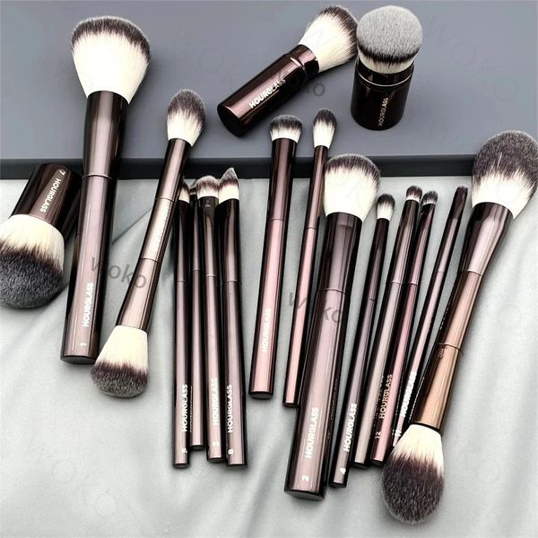 Makeup Brushes Makeup Brushes Hourglass makeup brush set retractable kabuki powder blusher seamless completion basic eye shadow 231124 Q2405