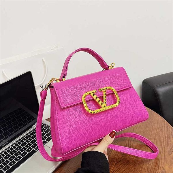 50% Off Outlet Wholesale Women&#039;s New Simple Candy Color Handheld Shoulder Crossbody Small Square Tidy Store