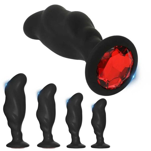 Other Health Beauty Items Soft Silicone Anal Plug Dildo Mini Erotic Bone Vibrator Butt Plug S T For Men Women Gay Couple Anal Stimulator Adu