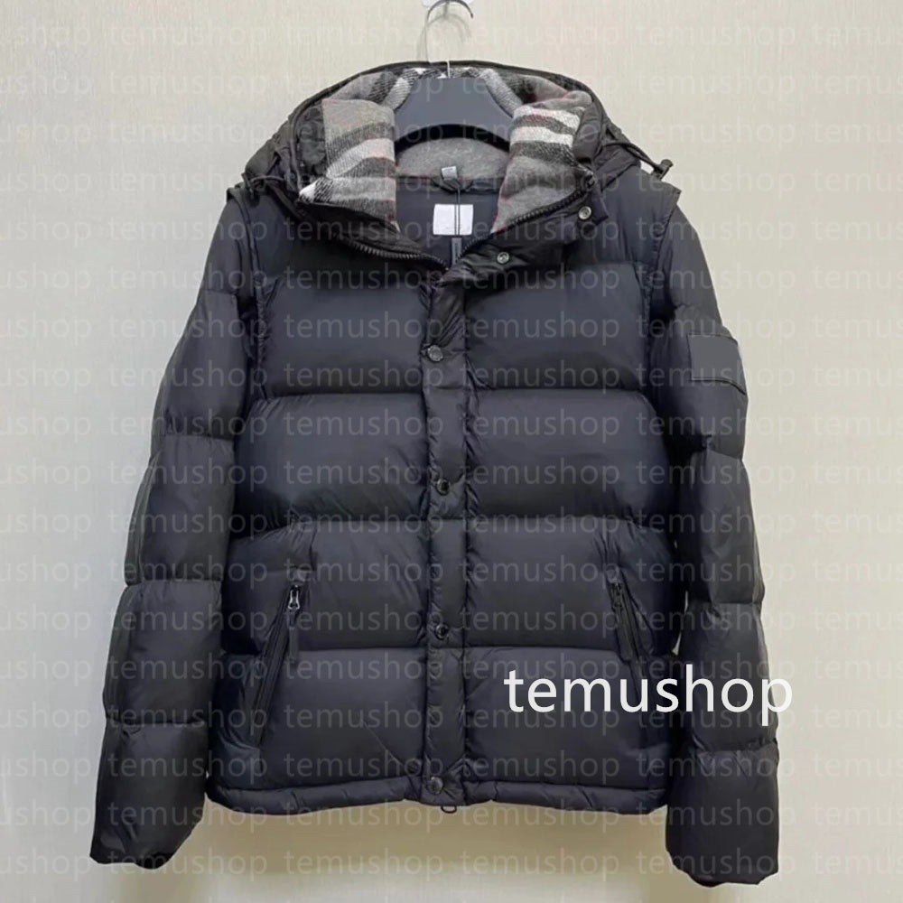 Mens Jacket Hooded Coat Designer coat Men Puffer Jacket Waterproof Tech Veste Winter Jacket Down Parka Women Letter Black Outwears Warm Coats M-5XL
