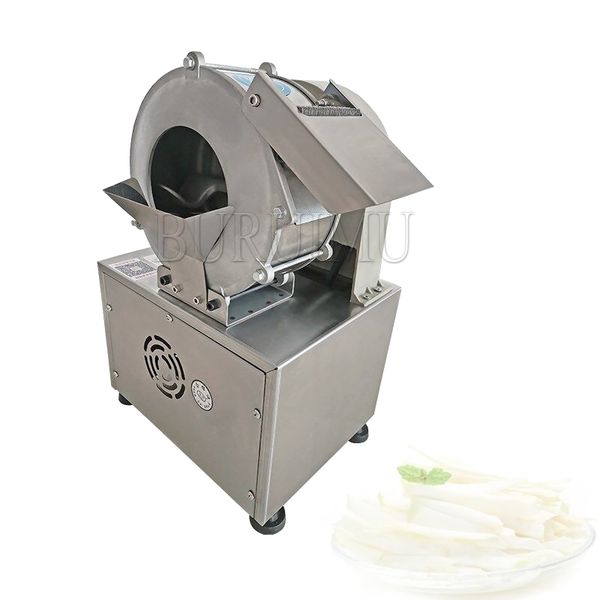 LEWIAO Vegetable Cutting Machine Automatic Vegetable Cutter Machine Commercial Electric Potato Slicer Shredder