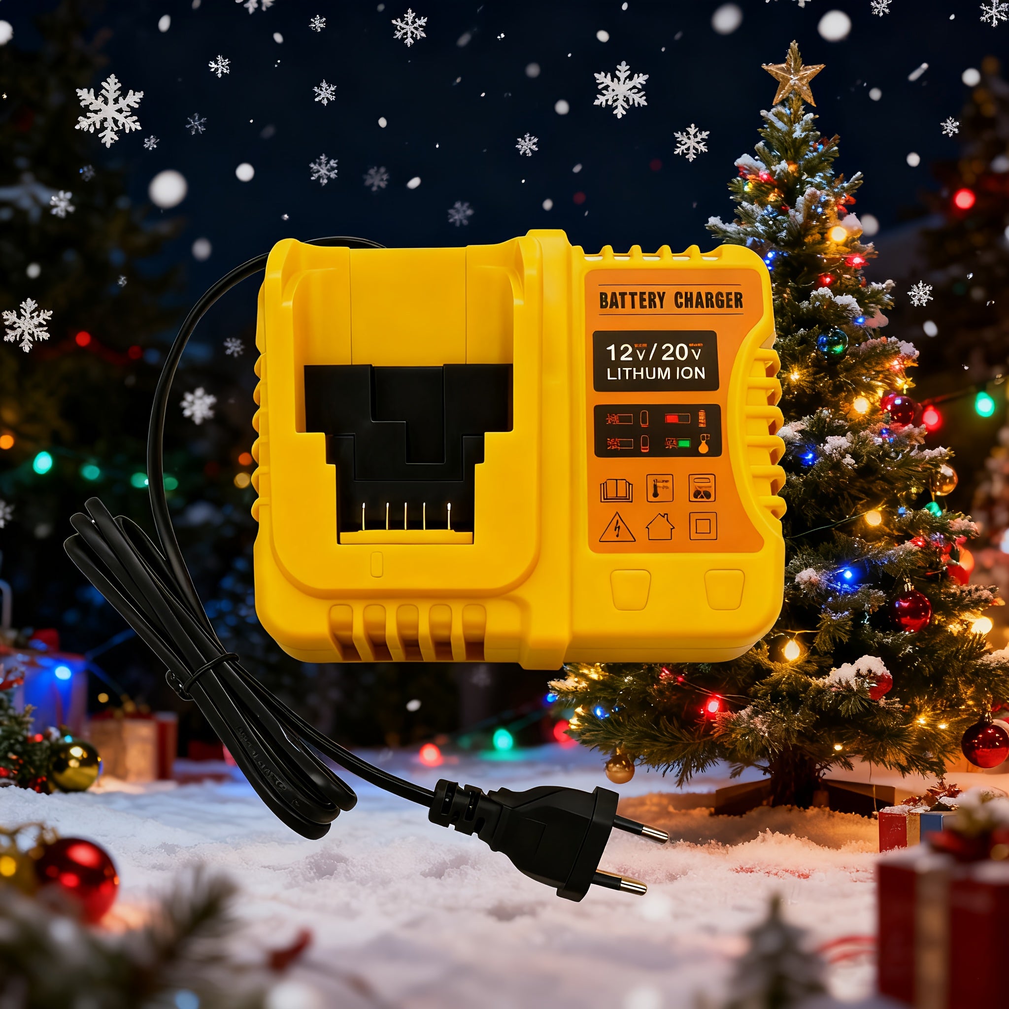 TEMU For 12v-20v Rapid Battery Charger, Compatible With 20v 12v 60v Battery Dcb120 Dcb126 Dcb208 Dcb201 Dcb200 Dcb612 Dcb609 Dcb606, Power Tools,