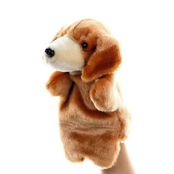 Animal Hand Puppet dog Dolls Plush Hand Doll early education Learning Baby Toys Marionetes Fantoche Puppets for telling storyXJ240827