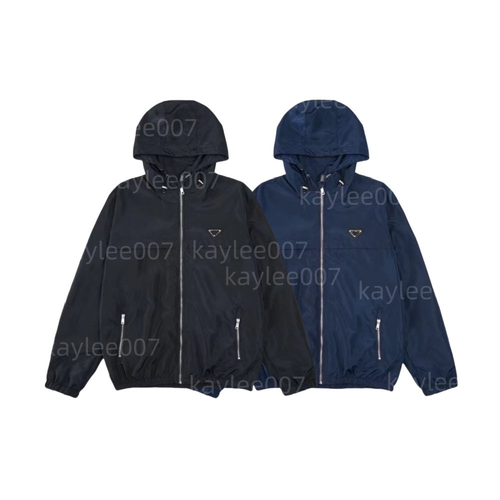 Outdoor Jackets designer Mens Jacket brand Windbreaker Jacket waterproof Coats With Letters Inverted triangle Man Women Coat Spring Autumn Outerwear