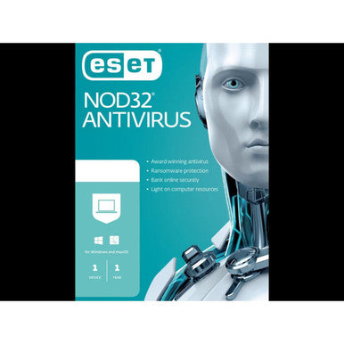 ESET® NOD32 Antivirus Digital Software - 2024 Edition (1 Device-1 Year)