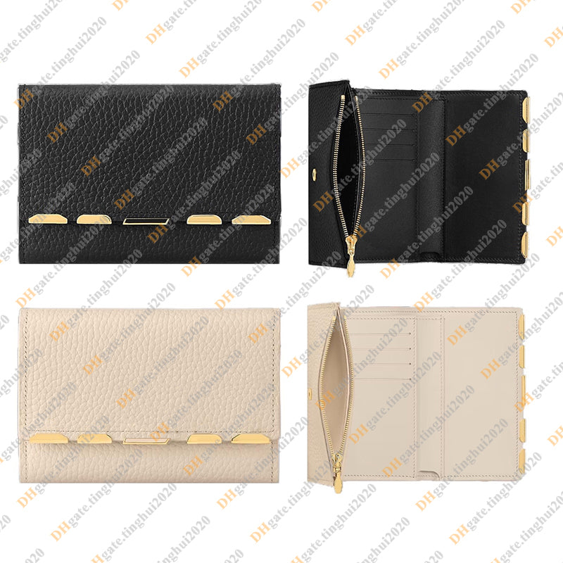 Ladies Fashion Casual Designer Luxury Capucines Compact Wallet Coin Purse Credit Card Holders Key Pouch TOP Mirror Quality Pouch Purse