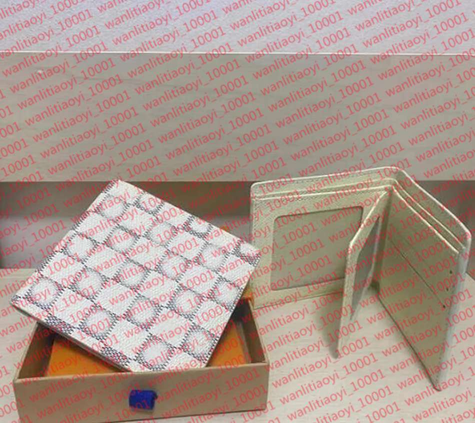 Top Genuine Leather Fashion Designer Wallets Retro Handbag For Men Classic Card Holders Coin Purse Famous Clutch Wallet With Box AAAAA