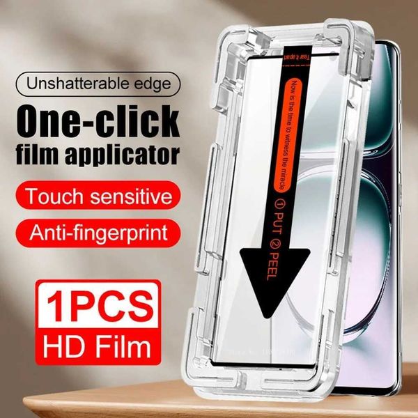 Cell Phone Screen Protectors 1pc Phone Screen Protector for OPPO Reno 12 11 10 9 Pro Full Cover Glass Smartphone Protective Film Find X7 X6
