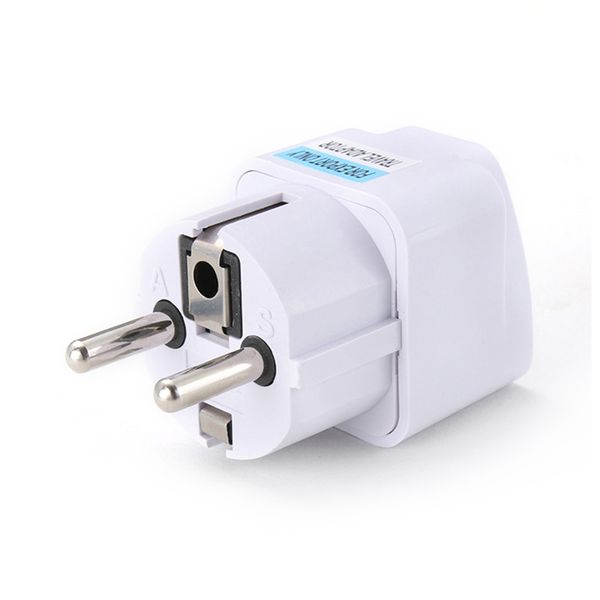 1~10PCS Universal EU Plug Adapter UK US To EU Euro Travel Adapter Electrical Plug Converter Power Socket 10A 250V