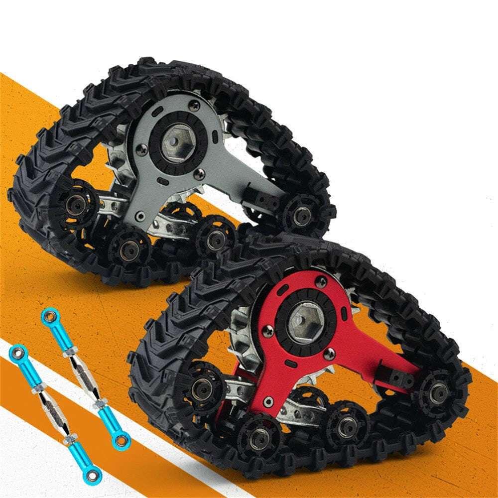 4PCS SG W001 Upgraded Track Wheels Tires 12mm Hex All Terrain for 124017 144001 104072 EC30B EAT14 1-10 1-12 1-14 RC Car