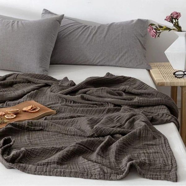 Blankets Mus Throw Cotton Blanket Soft Bed For Adults Baby Lightweight Breathable All Season Gauze