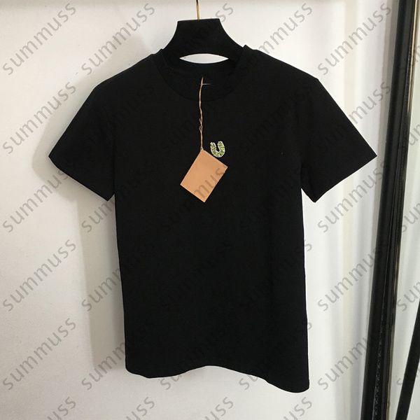 Woman T shirts Womens T Shirt Tops Tees Designer Clothes Women Tshirt Shorts Men Summer Letter Diamond Print Summer Pure Cotton Teeshirt