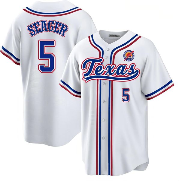 Mens-Youth Texas Baseball Stitched Jerseys 53 Adolis 31 Max 17 Nathan 3 Leody 5 Corey 34 Nolan 28 Jonah Custom Baseball Jerseys