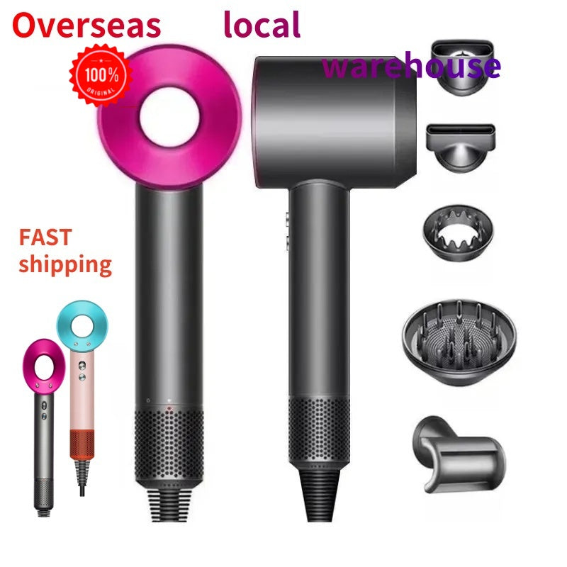 High version 5-in-1 hair dryer High Power Negative Ion Hollow Leafless Brushless Motor Special Constant Temperature Hair Care Blowdryer super