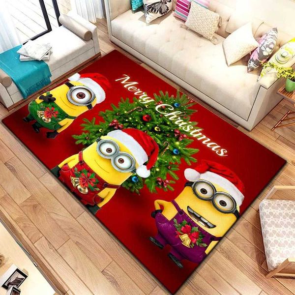 Christmas HD carpet bedroom carpet holiday gift living room carpet room decoration floor mat outdoor carpet home accessories X241024