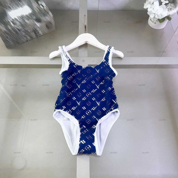 Classics girls swimwear Multiple styles child Beach Bikinis kids designer clothes Flower printing one-pieces swimsuit summer baby swimwears