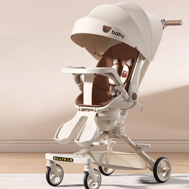 Slippery Baby God Can Sit and Lie Down Ultra-lightweight Baby Stroller Comfortable Cockpit a Key Folding Baby Walking Stroller