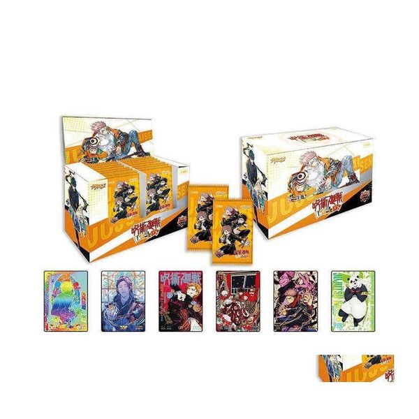 Card Games Jujutsu Kaisen Playing Cards Board Children Child Toy Christmas Gift Game Table Christma Toys Hobby Collectibles Drop Del Dhwfw