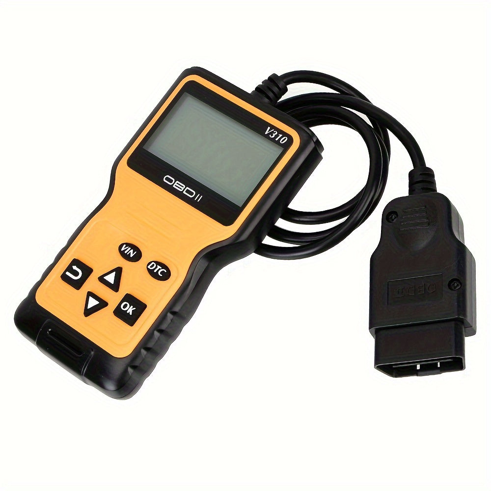 TEMU 1pc Auto Accessories V310 Code Reader Car Auto Diagnostic Tool Scanner Elm 327 Obdii Eobd Read-clear Fault Scan Tool