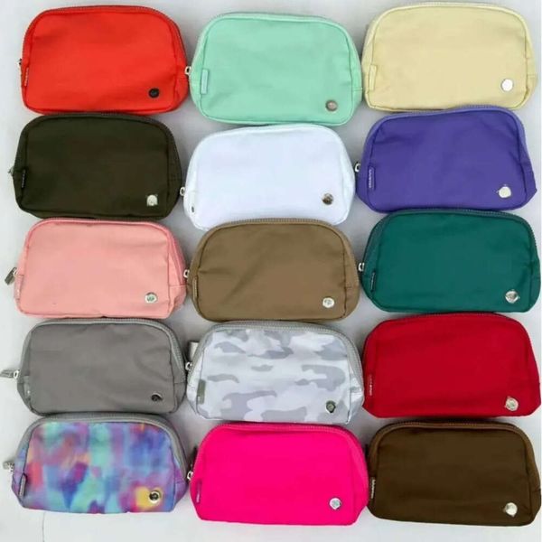 Fashionable Nylon Yoga Belt Bum Everywhere Lululies Bag Portable Fanny Pack For Men Wome