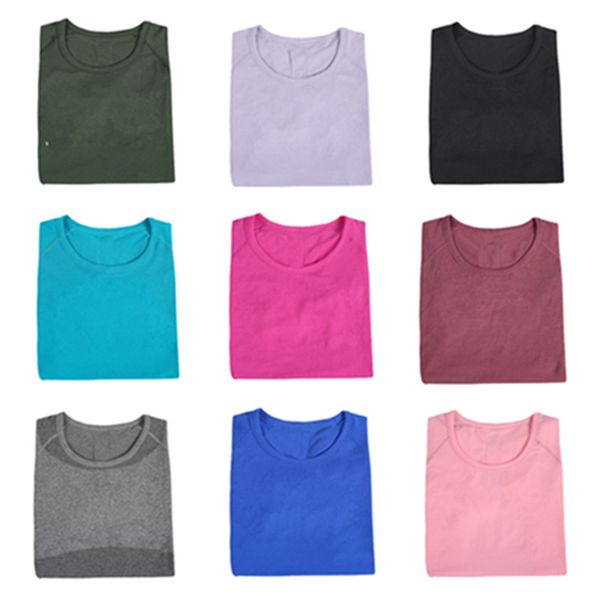 Women&#039;s Sports T-shirt Fitness Clothing Woman Short Sleeve Workout Shirts Gym Tops Active Wear Yoga Clothes Ladies yoga womens good